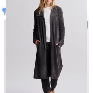 CozyChic Ultra Lite® Wide Collar Long Cardigan